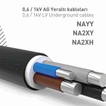 0,6/1kV LV Underground cables
